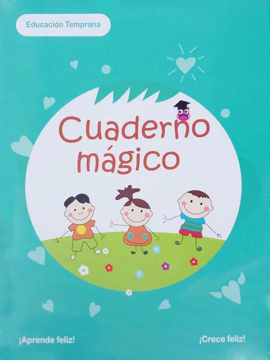 P002 Cuaderno Mágico (Set de 4 Cuadernos + Lapicero Mágico)