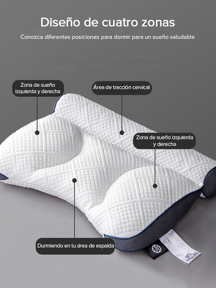 Diseño integrado de zona cómoda para dormir almohada de plumas de ganso